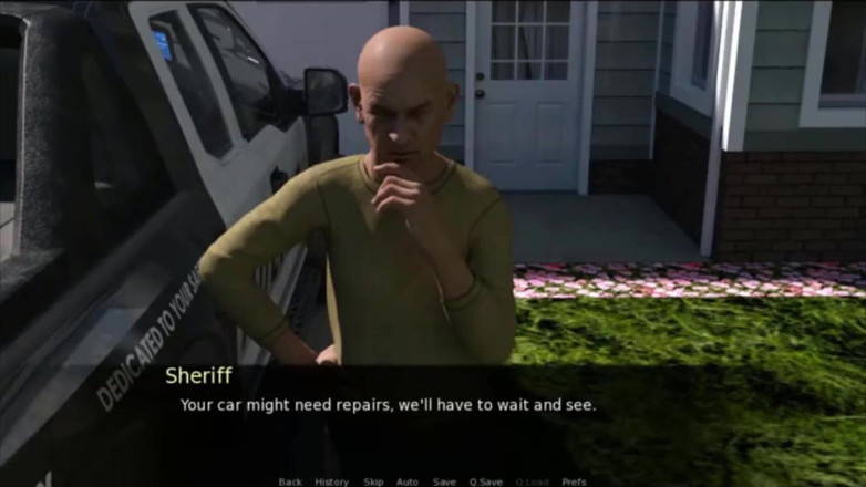 Visual Novels: Pine falls part 1