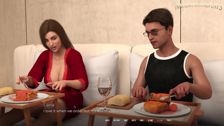 Naughty gameplays: Zabezpečení (část 04) Od Ntr Pekárna - Milující Manželka Dává Manželovi Nejlepší Kouření