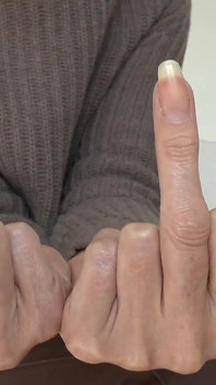 Natural Long Fingernails, Middle Finger, and Finger Snapping, JOI, Lady Victoria Valente
