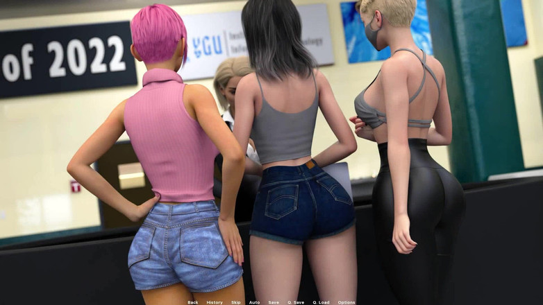 Dirty GamesXxX: 熟女：性感的大学屁股 第2集