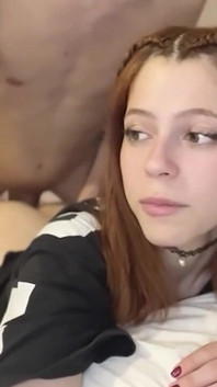 Redhead Teen Takes Bwc POV Cum Swallow