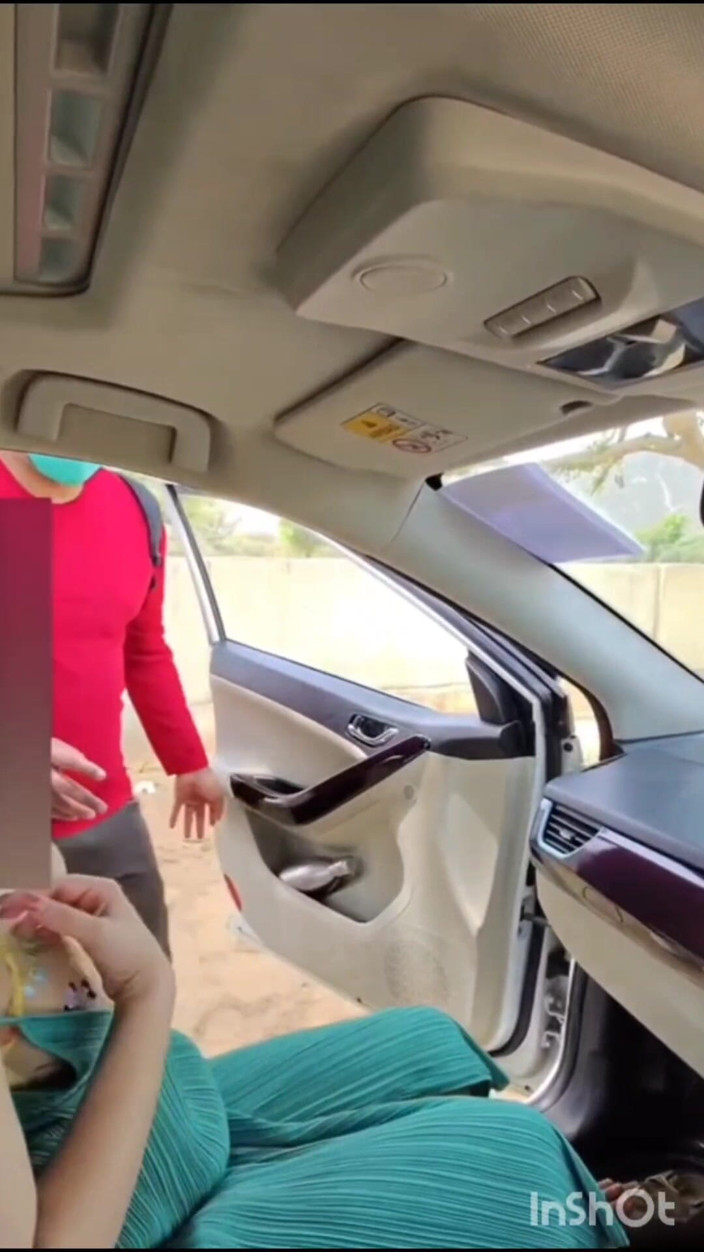 Asmita and sohom: Stranger Touch My Boobs in My Car (outdoor)