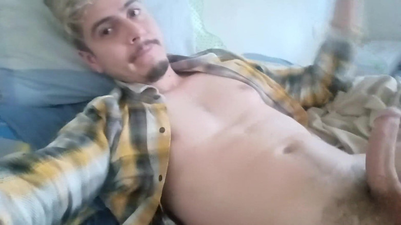 Tabasco Jake: Handsome Stud Waking up with Boner
