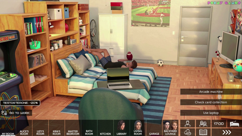 Porny Games: Pill King by Effx Games - Stepsis Wants to Practice Naked 19