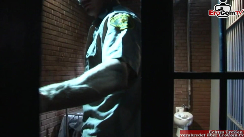EroCom: Sexy prisoner girl gets ass fucked by a guard in...