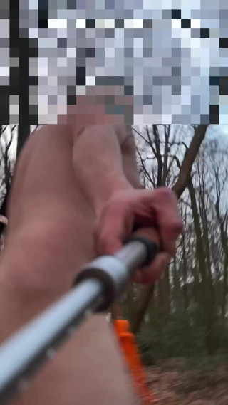 No limit cbt slave: Long Walk Naked in The Forrest