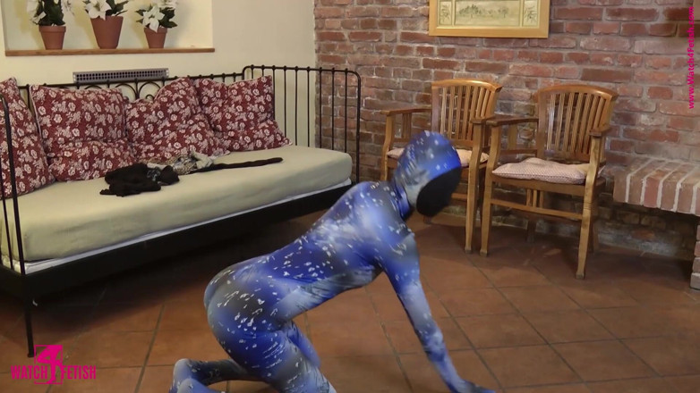 ZentaiDolls: Tereza Pornostar in tuta di nylon
