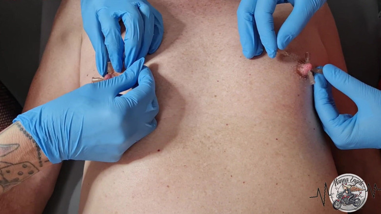 Hanna Engels: Hanna Engelss - Nipple Stimulation Through the Needle