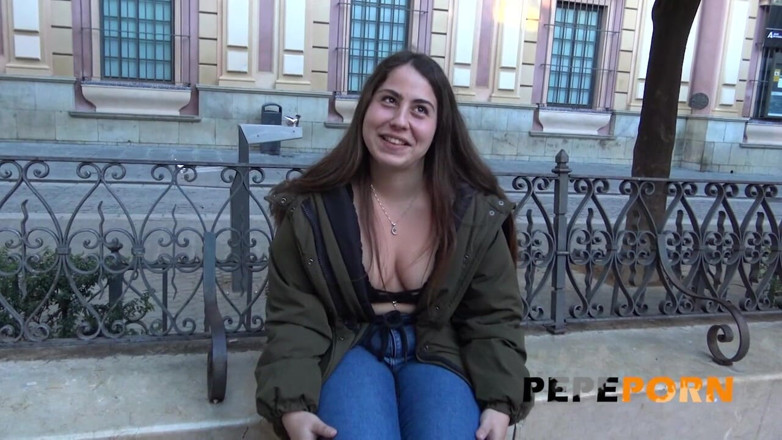 PepePorn: Anal casting! Sweet Anabel Luna tries the marvels of a...
