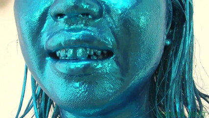 Cocoa Soft: Metallic blue