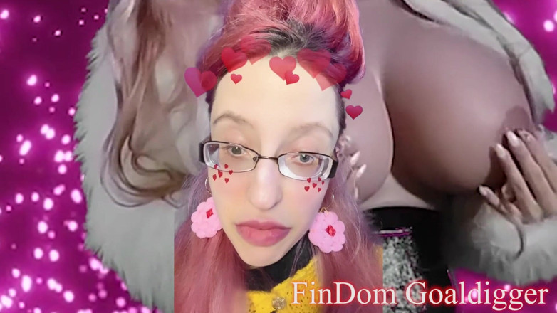 FinDom Goaldigger: Cute slut girl transformation