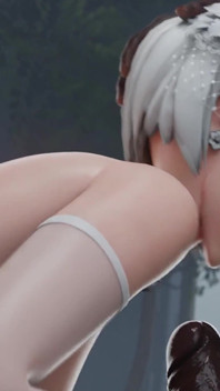Ashe - งานแต่งงานก่อนแต่งงานคลั่งไคล้กับควยใหญ่ผิวดํา - แอนิเมชั่นแอนิเมชั่นแอนิเมชั่นแอบดู 3 มิติ