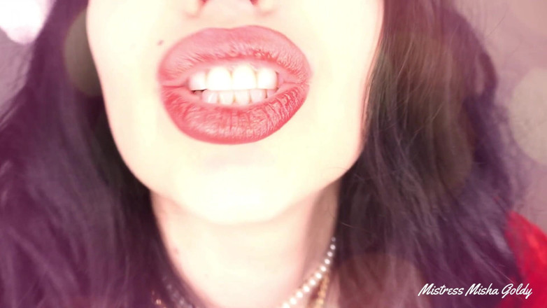 Goddess Misha Goldy: You will not cum in this year! I am not...