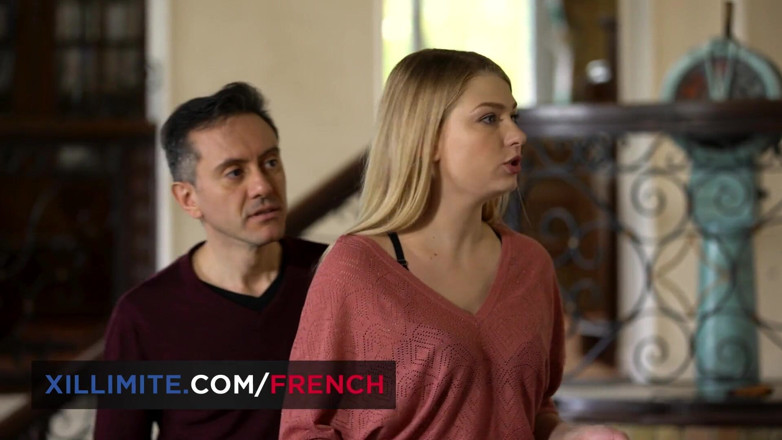 French girls at work: Anal sex with busty babe Anna Polina
