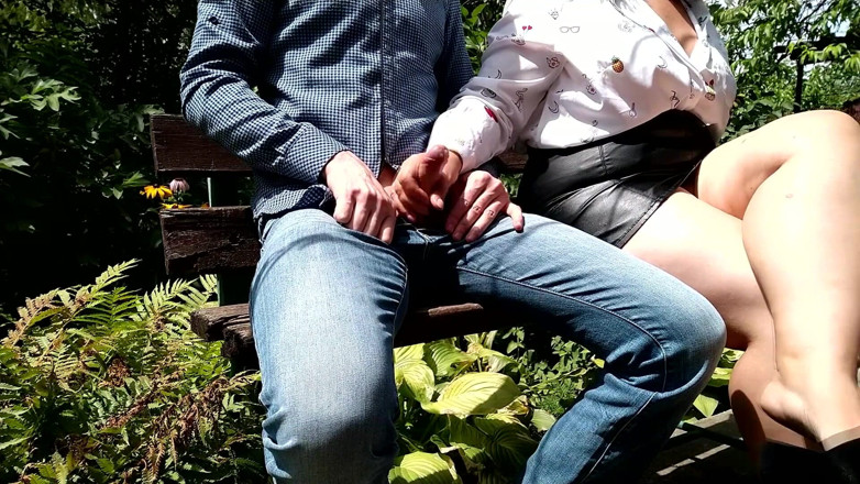 OurFetishLife: Outdoor BBW lets step son cum quickly from her milking