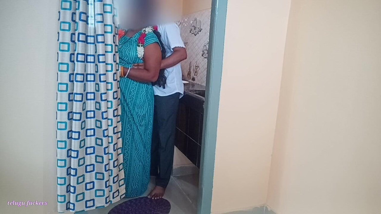 Telugu-fuckers: Desi indická velká prsa Telugská macecha ošukaná nevlastním synem v...