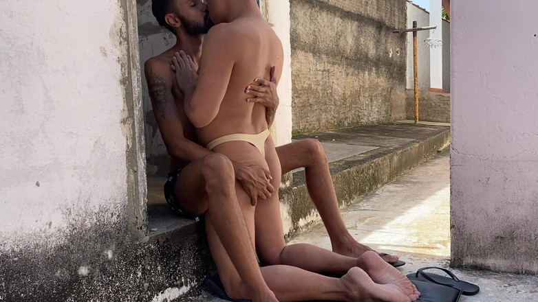 Leandro e Asafe: 내 남친을 팬티에 빨아