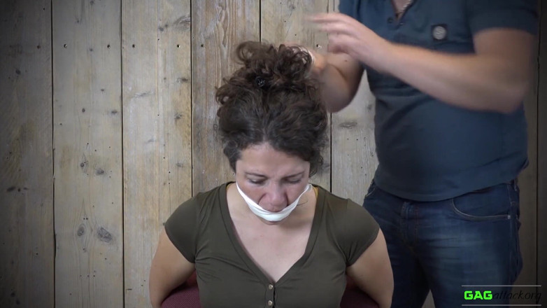 Gag Attack: Julia - Microfoam Tape Gags