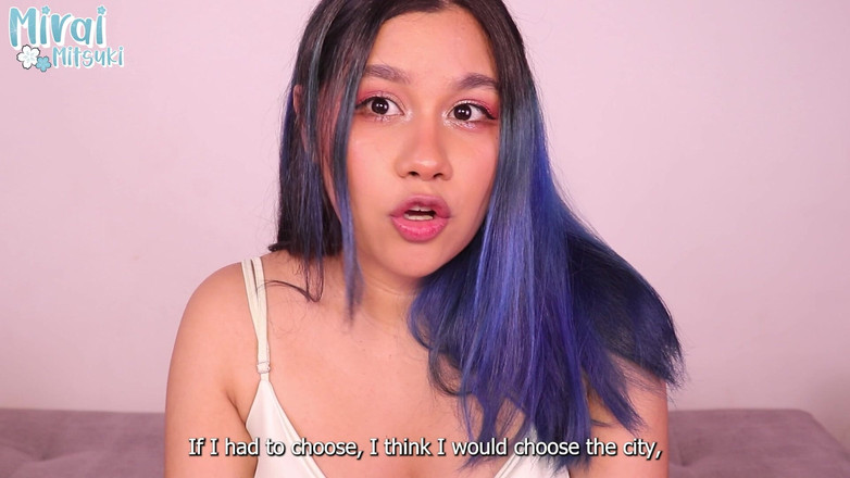 Mirai: Hỏi đáp bằng tiếng Tây Ban Nha với phụ đề tiếng Anh