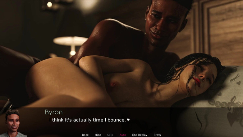 Porngame201: LISA #47b - cazzo con Byron in camera da letto - giochi porno, 3d...