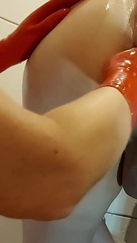 My Latexhands Are Deep in Your Asshole