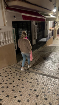 Bold MILF After the Party Showing off Her Curves