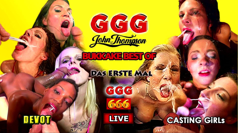Gang Bang Germany: GGG ジョン・トンプソン - Devot Sperma &amp; Pisse - 精液と尿にまみれた従順なスラット