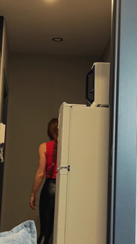 MyRedFoxGirl got into the neighbour's apartment mistakenly and couldn't stop her lust