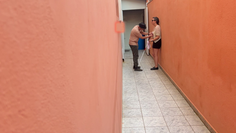 Victor SweetCoupleStories: Playing Freeze Tag with the Blind Girl in the Alley