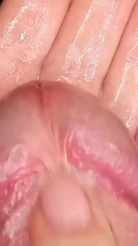 She Rubs His Frenulum Causing Multiple Cumshots