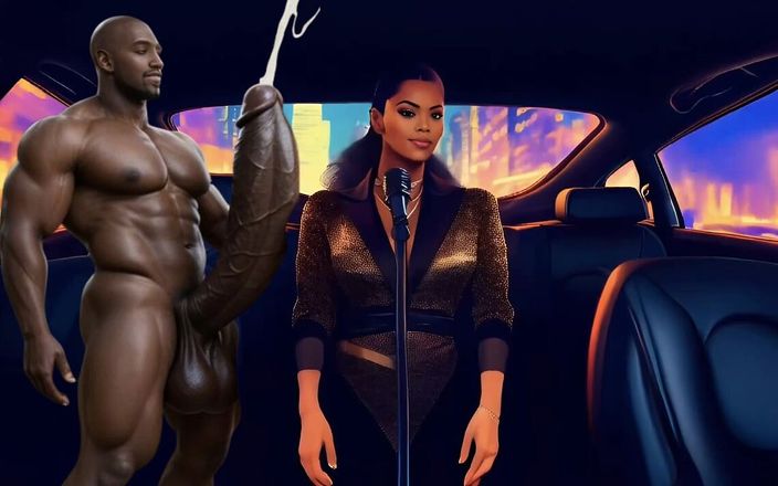 Pleasure King: Ai-генерируемый водитель Uber положил свой большой хуй мне на лицо во время пения.