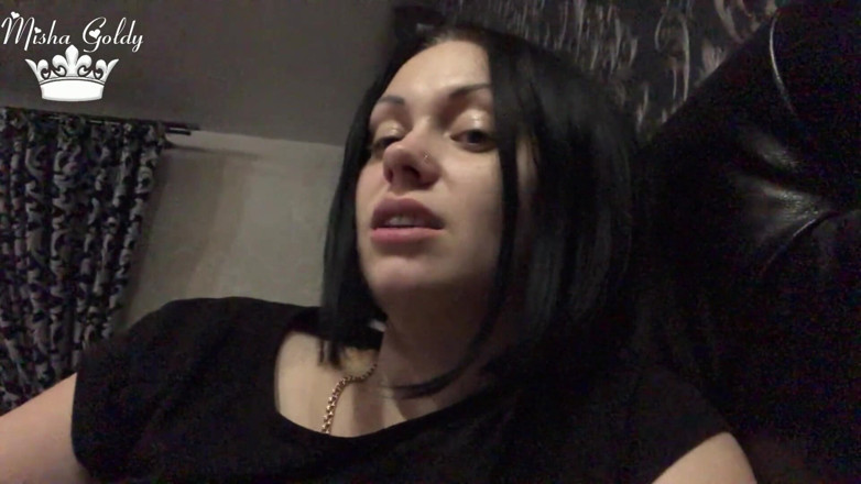 Goddess Misha Goldy: Locking the virgin perverts