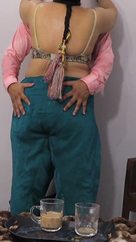 Indian Saas Tests Her Future Damaad and Fucked with Him