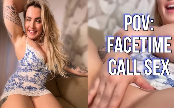 Swag Russian Panda: GFE facetime phone sex fingering