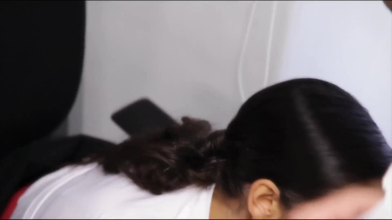 Massage Parlor: Horny secretary is fulfilled her needs with one hard cock