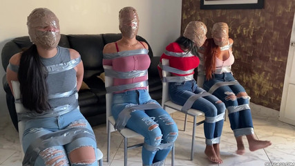 Selfgags Latina Bondage: Dottore Tette bondage tette allargamento tette