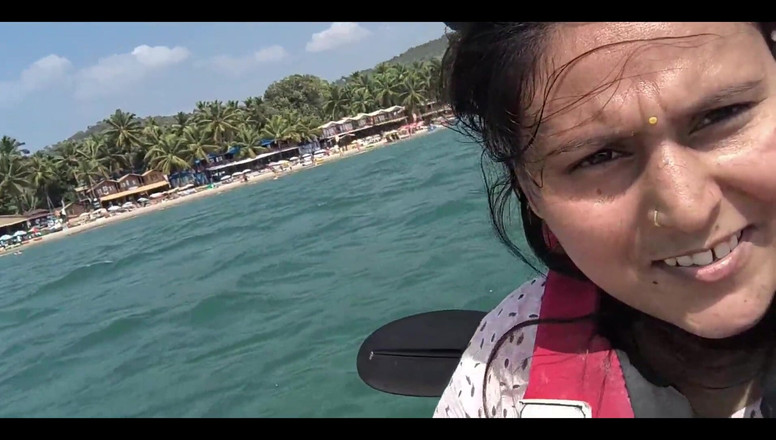 Pujaprem indian: Fuck in the Sea on Boat 1