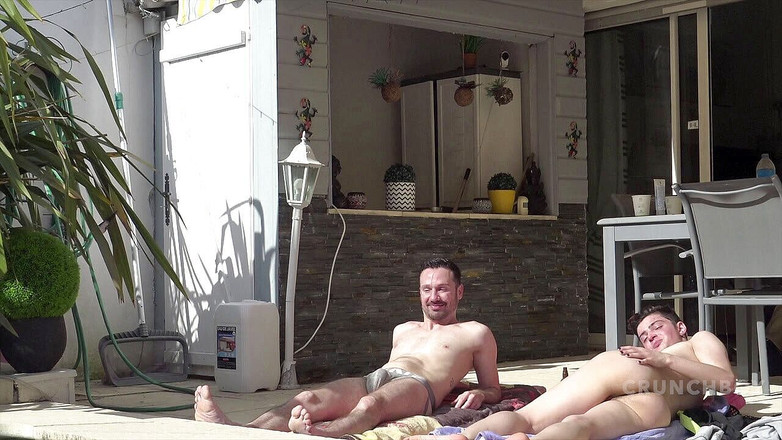 Hot guys from France: Ngoài trời với Jimy bị đụ bởi Twink 18 Yo