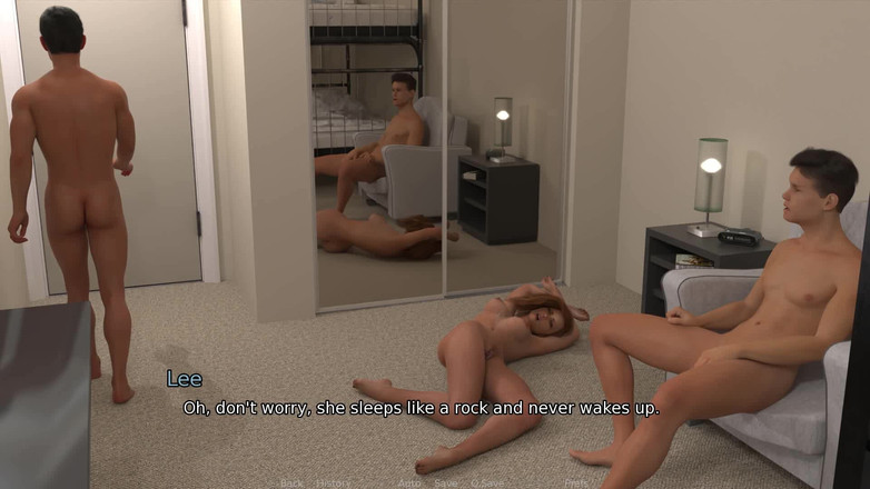 Dirty GamesXxX: Nové sousedství: nadržený manželský pár má sex, zatímco jejich přítel...