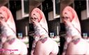 Katty Grray: Sexy girl naked prepares breakfast before work - soft erotica