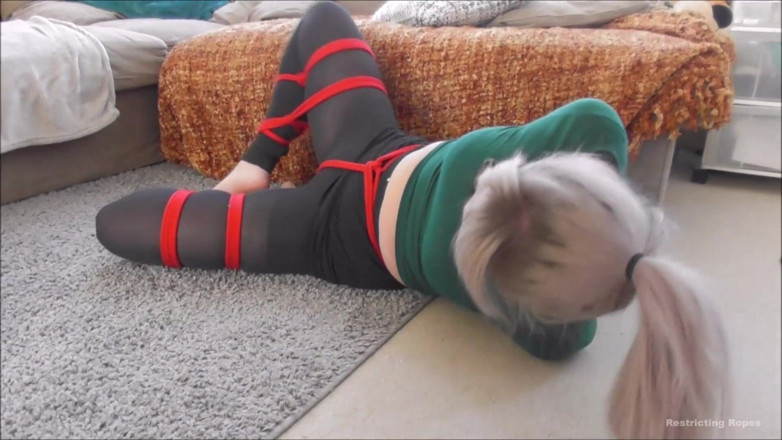 Restricting Ropes: Luna Grey - invites Mr. Jeff