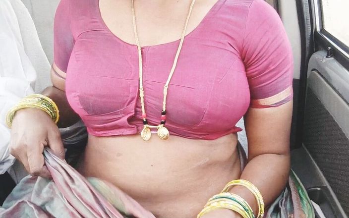 Telugu Honey Lips: Indisches zimmermädchen, auto-sex mit hausbesitzer