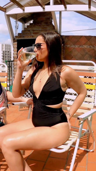 Drinking Pee Terrace April Big Ass and Belle Amore