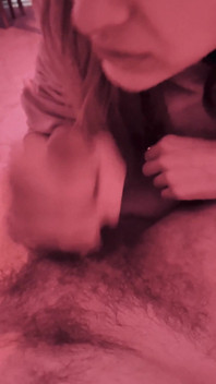 I'm Sucking My Friend's Husband's Whole Cock While She and Her Husband Watch Us Having Fun