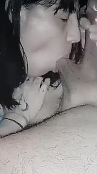 Eating Stepdaddy's Balls Until He Cums Delicious