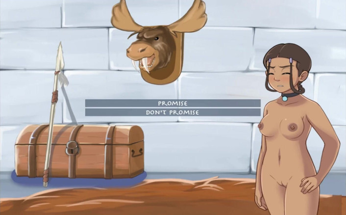 Cartoon Play: Four elements trainer part 22 (Book 1 water) (Slave route)