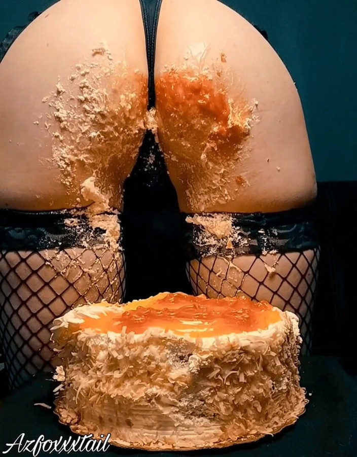 AzFoxxxTailPhelicia: Caketime assplay