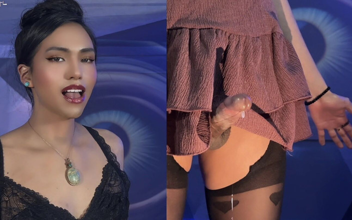 Lavala: Hard Cock Peeking Under My Skirt