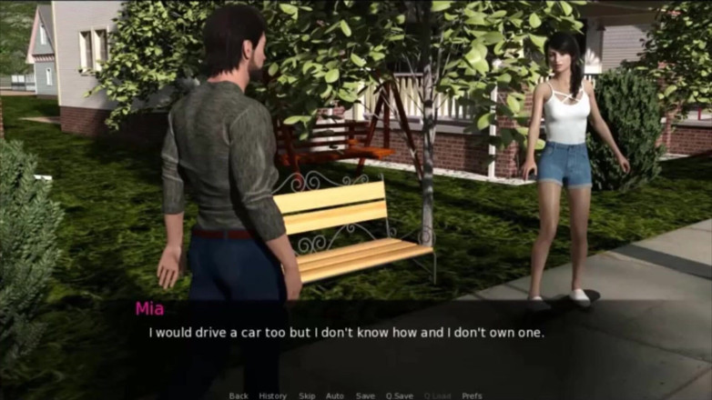 Visual Novels: Pine falls part 14