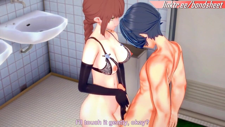 Bond sheet: La signora makima fa venire la sua pecorina il seme...